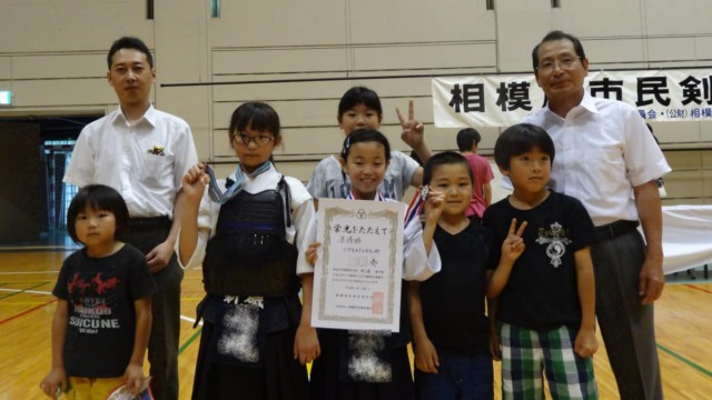 市民選手権小学生の部でKちゃんが準優勝＆Sちゃんが敢闘賞（ベスト8）！