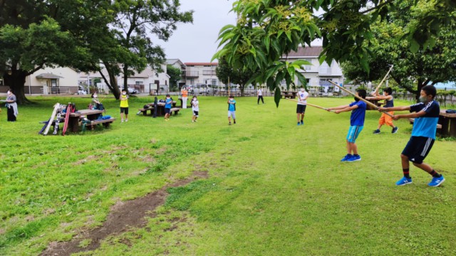 新磯剣心会（徐々に）再始動！公園で合同自主練しました♪