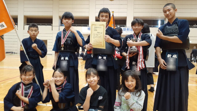 第４２回相模原市スポーツ少年団剣道大会団体戦で初の準優勝しました！