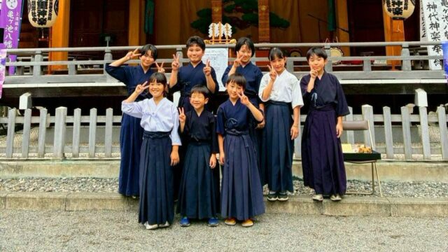 亀ヶ池八幡宮例大祭の奉納試合に参加させて頂きました
